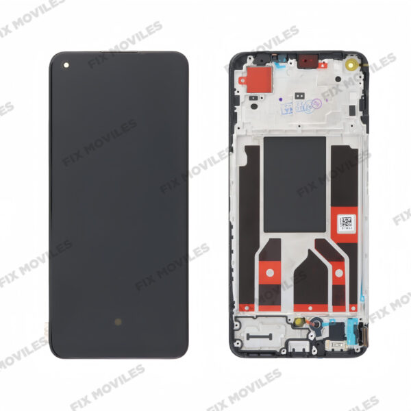 Original Pantalla OPPO Reno 8 5G Negra Completa Con Marco LCD+Tactil
