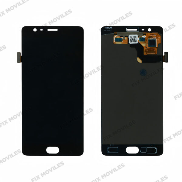 EllieTech Pantalla One Plus 3 (A3003, A3000, SM-A3000) Negra Completa LCD+Tactil EXCELLENT