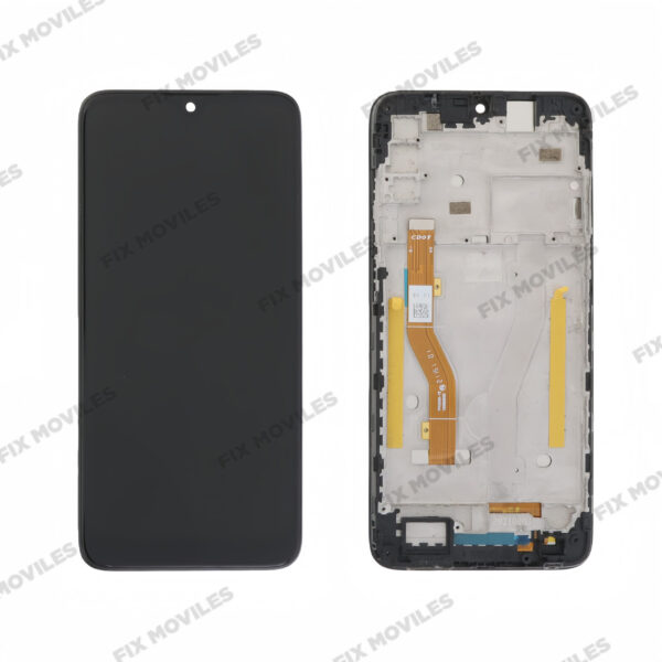 Original Pantalla TCL 205 Negra CON MARCO Completa LCD+Tactil