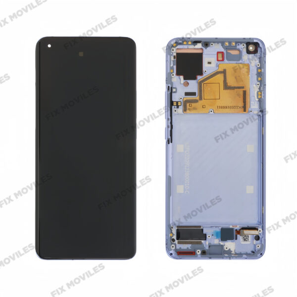 Original Pantalla Xiaomi Mi 11 5G Lila CON MARCO Completa Tactil+LCD SERVICE PACK