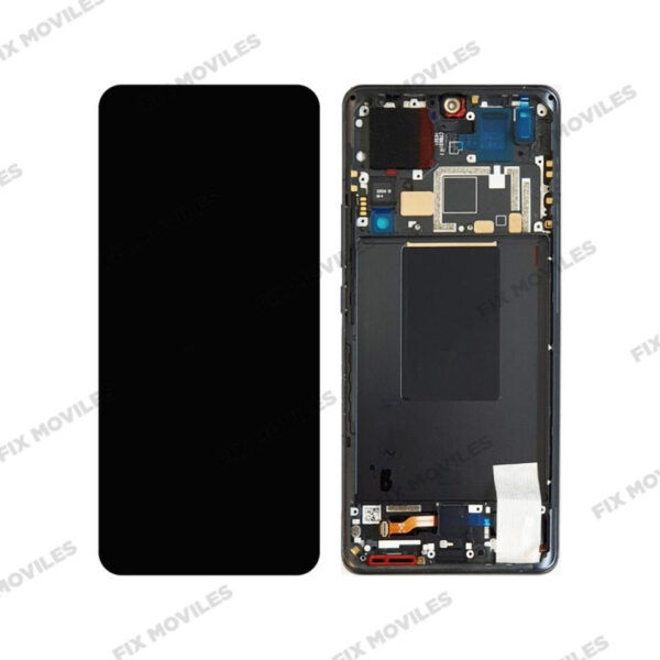Original Pantalla Xiaomi Mi 12 Pro Negra con Marco Completa LCD+Tactil SERVICE PACK