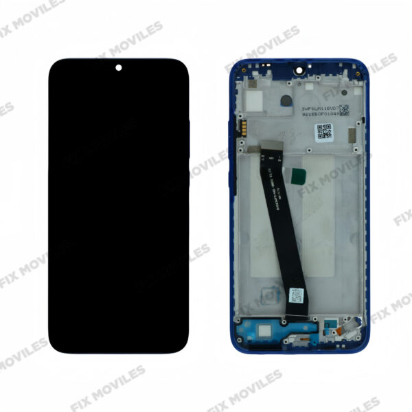 Pantalla Xiaomi Redmi 7 (2019) Azul con Marco Completa LCD+Tactil SERVICE PACK