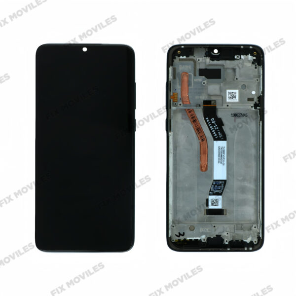 Original Pantalla Xiaomi Redmi Note 8 Pro Negra con Marco Completa Tactil+LCD