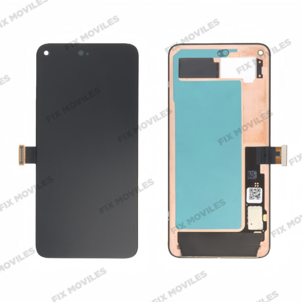 Original Reparada Pantalla Google Pixel 5 Negra Completa LCD+Tactil