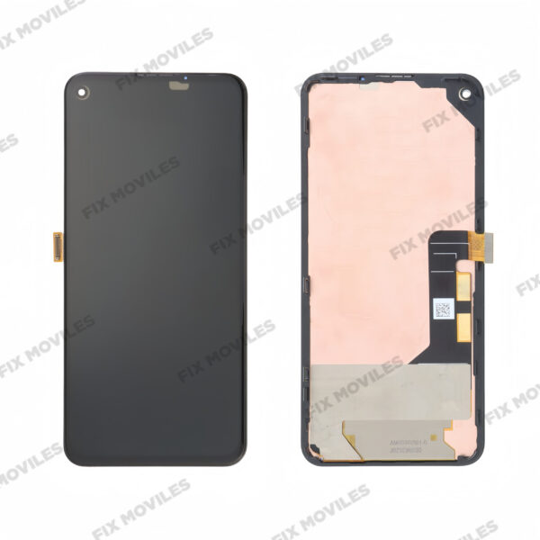 Pantalla Google Pixel 5A 5G Negra Con Marco Completa LCD+Tactil SERVICE PACK