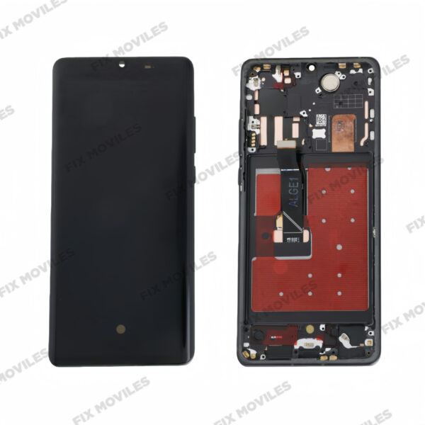 Pantalla Huawei P30 Pro Negra con Marco Con Batería Completa LCD+Tactil SERVICE PACK