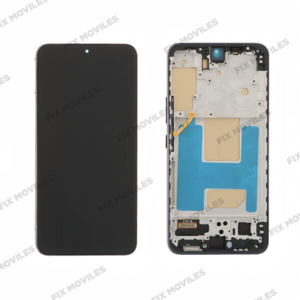 Pantalla «INCELL» Samsung Galaxy S22 5G S901B Negro con Marco LCD+TACTIL Completo Version EU (No funciona Huella)