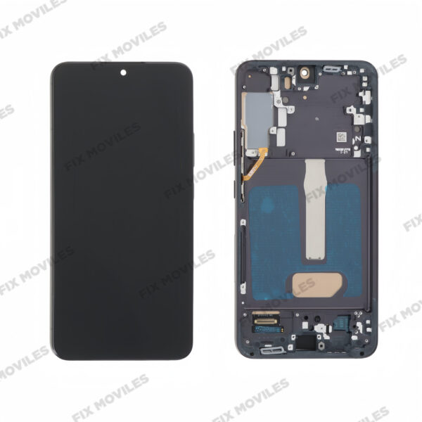 Pantalla «INCELL» Samsung Galaxy S22 PLUS 5G S906B Negro con Marco LCD+TACTIL Completo Version EU (No funciona Huella)