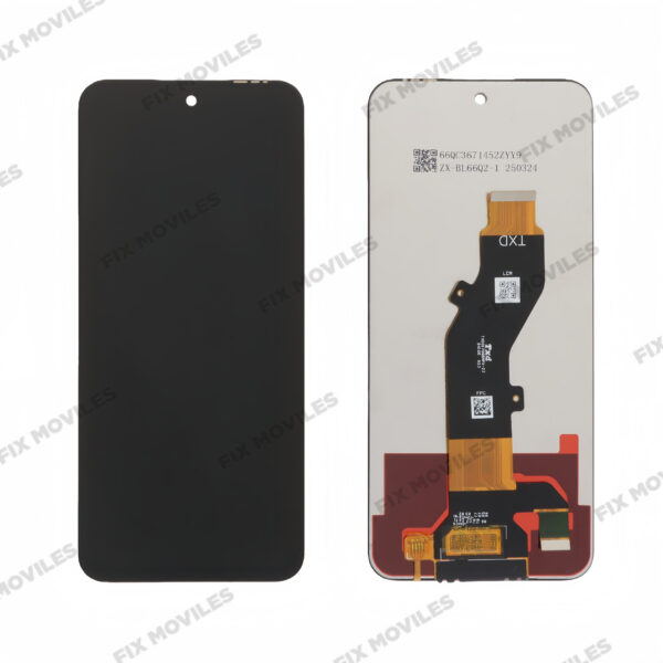Pantalla Infinix Hot 50 5G / Hot 50i (X6531, X6531B) Negro Sin marco LCD+TACTIL EXCELLENT