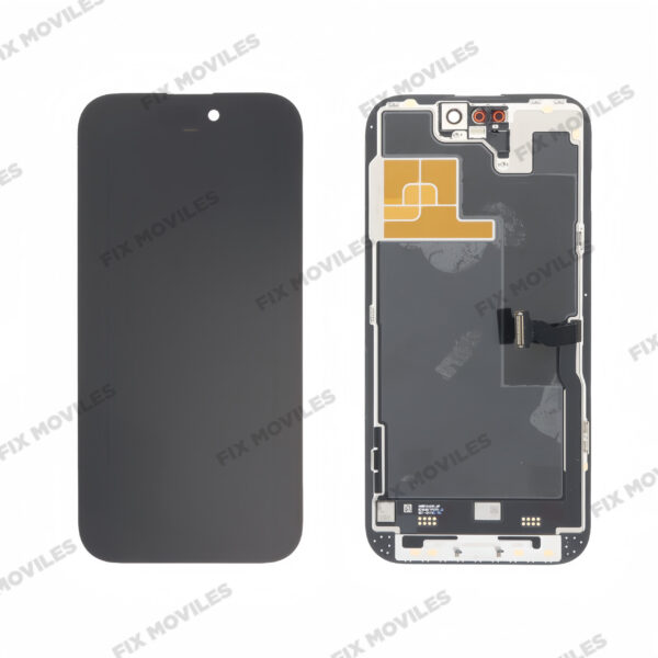 Pantalla Iphone 14 Pro Sin Marco Negro Lcd+Tactil Completo SERVICE PACK