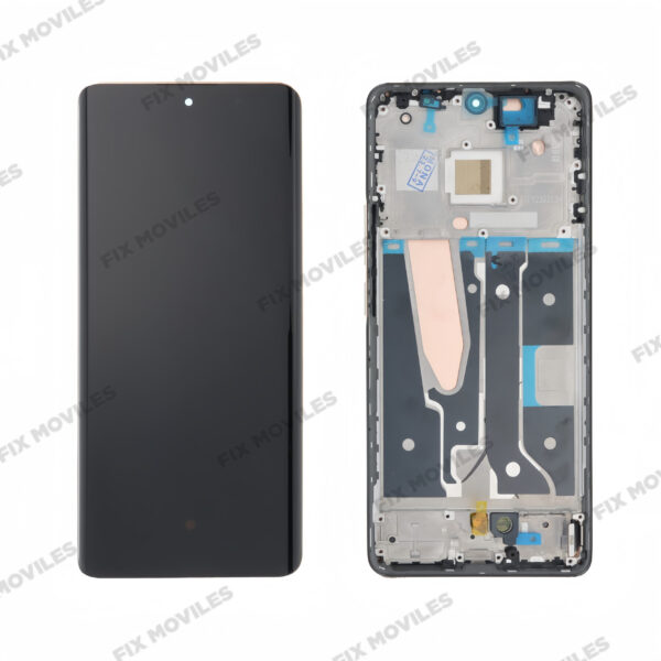 Pantalla OPPO Realme 11 Pro 5G Beige Completa LCD+Tactil con Marco SERVICE PACK