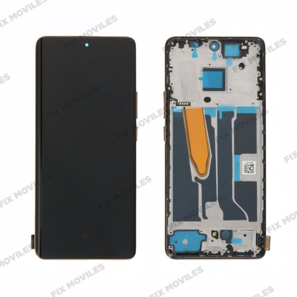 Pantalla OPPO Realme 11 Pro Plus 5G RMX3470 Blanco / Beige Completa LCD+Tactil con Marco SERVICE PACK