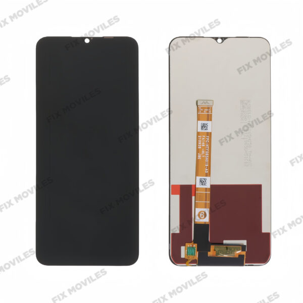 Pantalla Realme 6i / Realme 5 / Realme 5i / Oppo A9 2020 / A5 2020/A31 2020 Negra Completa LCD+Tactil SERVICE PACK «EU»
