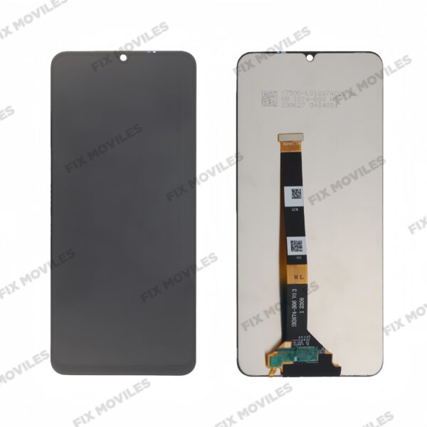 Pantalla Realme C53 (RMX3760) / C51 (RMX3830) / NARZO N53 (RMX3761) / Realme C60 / Realme Note 50 (RMX3834) (NF) Negra Completa LCD+Táctil SERVICE PACK «EU»