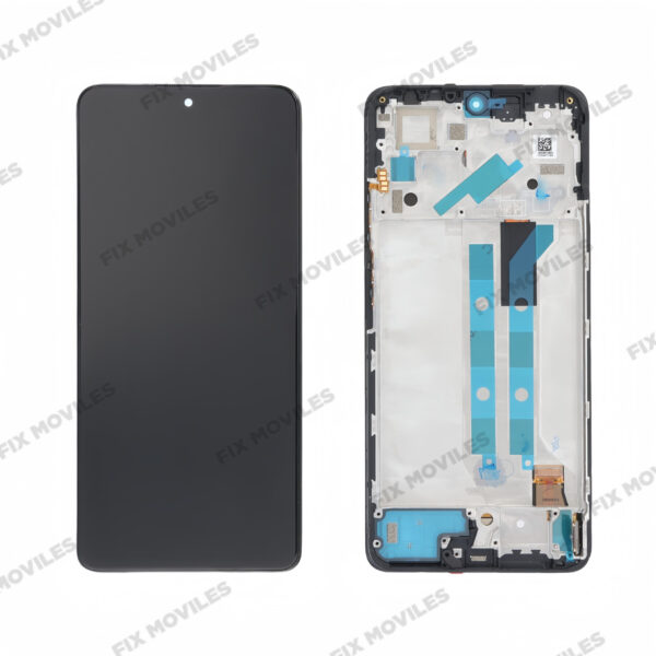 Pantalla Redmi Note 11 Pro 4G/5G // Poco X4 Pro 5G 2023 Negro Con Marco SERVICE PACK