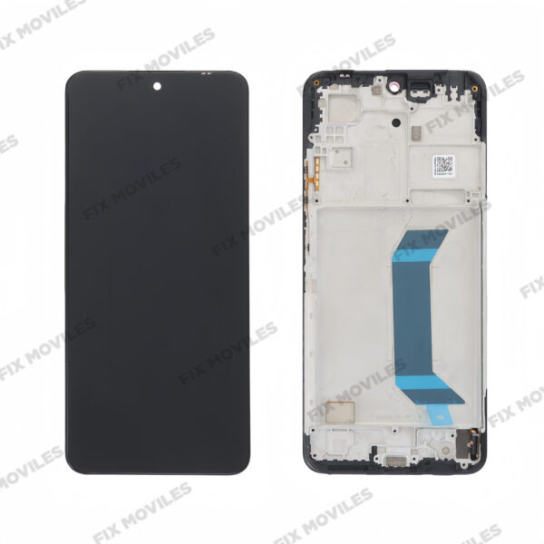 Pantalla Redmi Note 12 5G Con Marco OLED LCD+Tactil Negra Completa