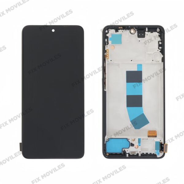 Pantalla Redmi note 13 4G Con Marco Negro Completa LCD+Tactil incell
