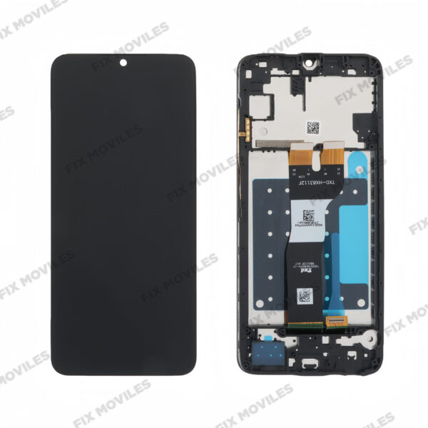 Pantalla Samsung A05S A057F Negra LCD+Tactil con Marco