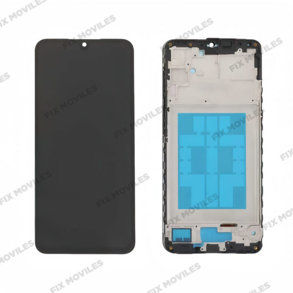 EllieTech Pantalla Samsung A16 4G A165F Negro con Marco LCD+TACTIL Completo INCELL