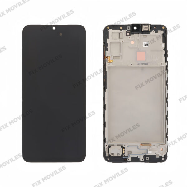 Pantalla Samsung A17 5G 2025 A176 Negro con Marco LCD+TACTIL SERVICE PACK