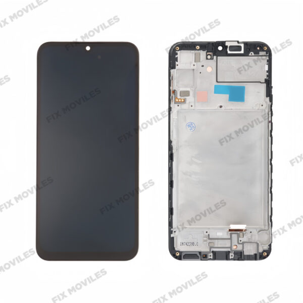 Pantalla Samsung A24 4G A245F Negro con Marco Completa SERVICE PACK