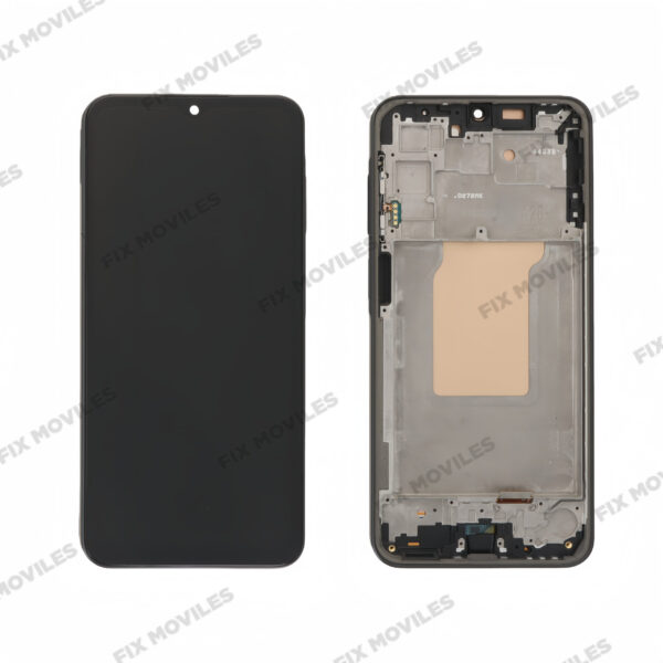 Pantalla Samsung A26 5G A266B Negro INCELL con Marco LCD+TACTIL Completo