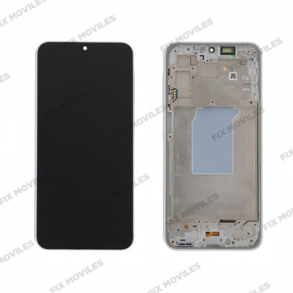 Pantalla Samsung A26 5G Blanco con marco LCD+TACTIL SERVICE PACK