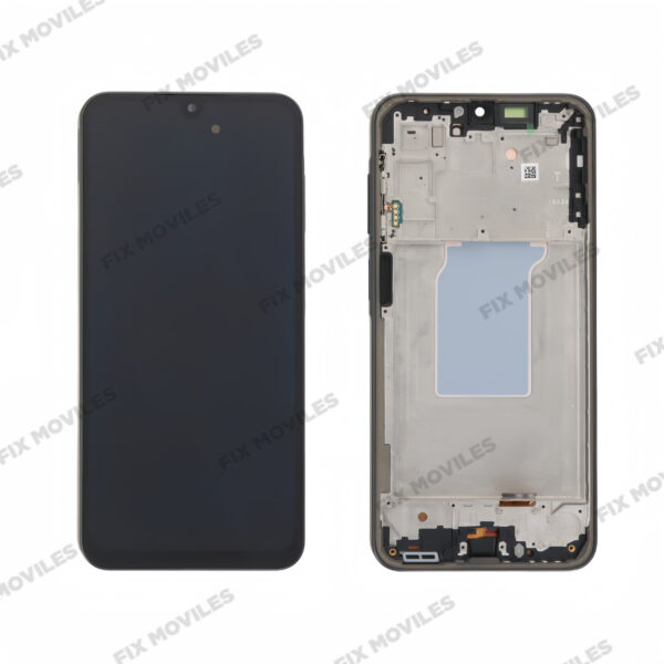 Pantalla Samsung A26 5G Negro con marco LCD+TACTIL SERVICE PACK