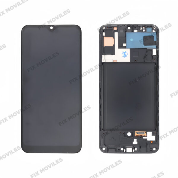 Pantalla Samsung A30S A307F Con Marco Negro INCELL