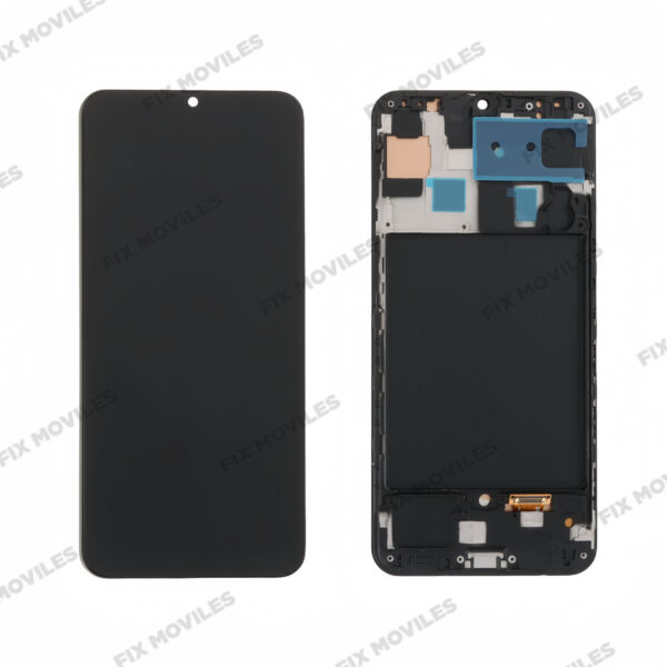 Pantalla Samsung A50 A505F Con Marco Negro INCELL (No Funciona Huella)