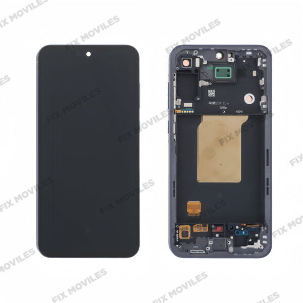 Pantalla Samsung A55 A556B Con Marco Negro INCELL (No Funciona Huella)