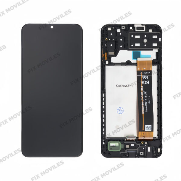 Pantalla Samsung GALAXY A13 4G A135F con Marco Negra LCD+Tactil EXCELLENT