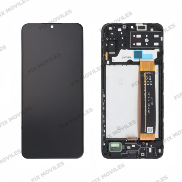 Pantalla Samsung GALAXY M13 4G M135 Negra CON MARCO LCD+Tactil