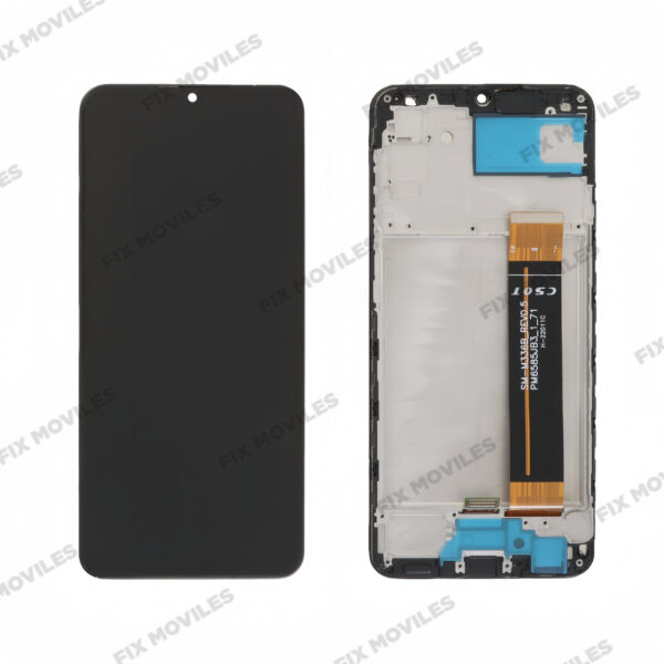 Pantalla Samsung GALAXY M23 5G M236 Negra CON MARCO LCD+Tactil