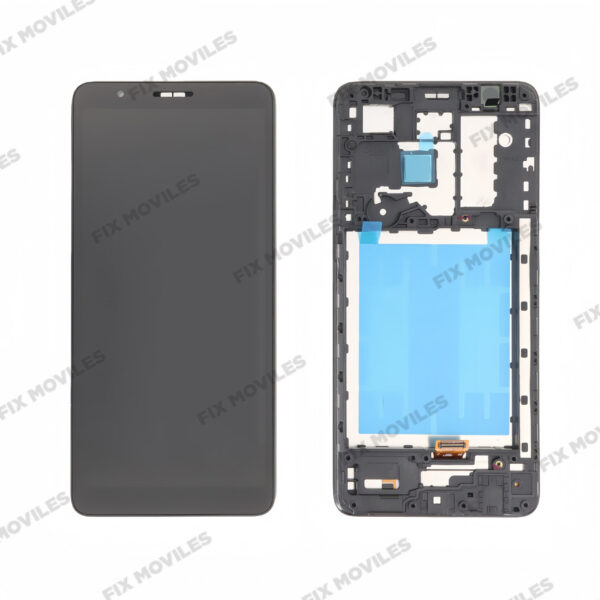 Pantalla Samsung Galaxy A01 Core A013F Negra con Marco Completa