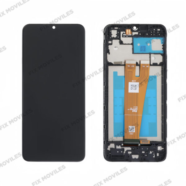 Pantalla Samsung Galaxy A04 A045 Negra LCD+Tactil con Marco