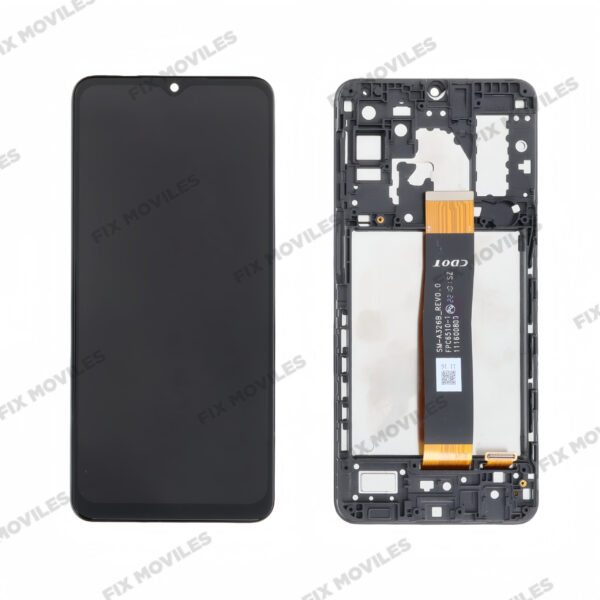 Pantalla Samsung Galaxy A32 5G A326B Negra LCD+Táctil con Marco