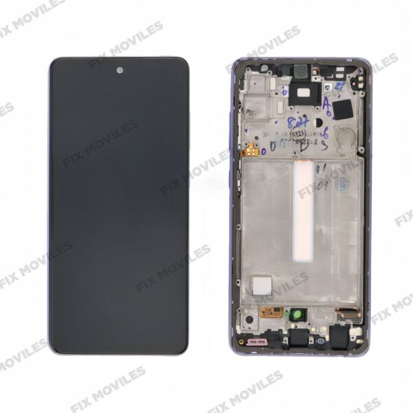 Pantalla Samsung Galaxy A52S A528 Violet con Marco Original Completa SERVICE PACK