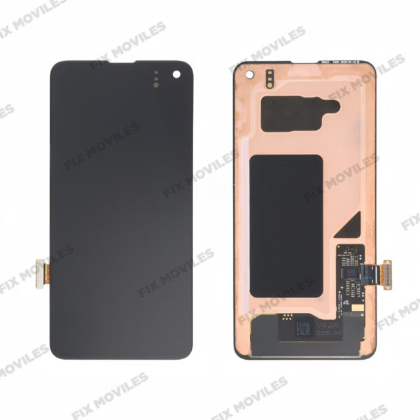 Pantalla Samsung Galaxy S10E G970 Negro Sin Marco Original Completa SERVICE PACK