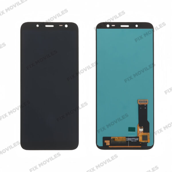 Pantalla Samsung J6 2018/ J600 OLED Negra Completa