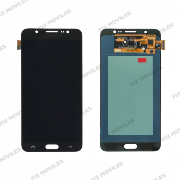 Pantalla Samsung J7 2016 J710F Sin Marco OLED Negra LCD+TACTIL Completo