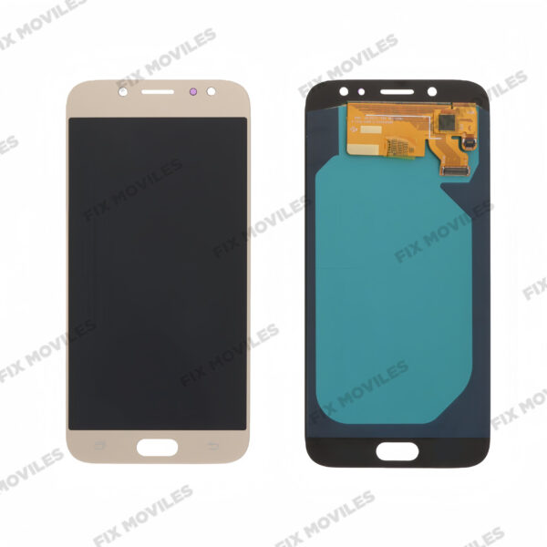 Pantalla Samsung J7 2017 J730F OLED Dorada Completa