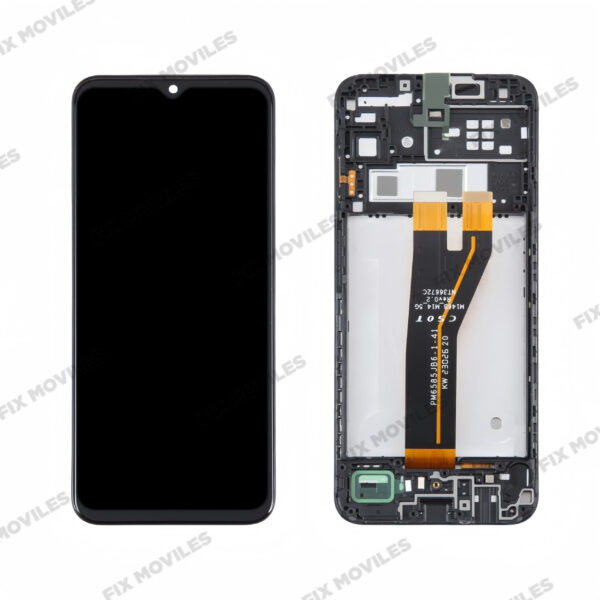 Pantalla Samsung M146 (M14 5G) Black LCD+Tactil Con Marco SERVICE PACK