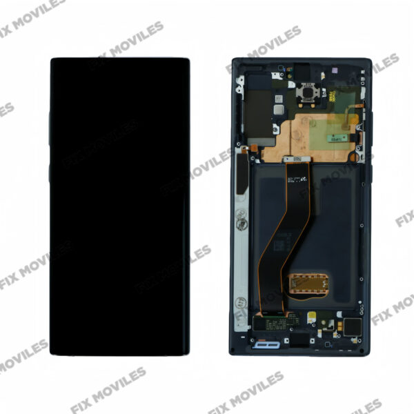 Pantalla Samsung Note 10 Plus N975 Rojo / Negro (Star Wars) con Marco Original Completa SERVICE PACK