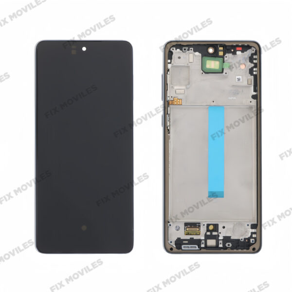Pantalla Samsung SM-A736 A73 5G 2022 Negro con Marco Original Completa SERVICE PACK