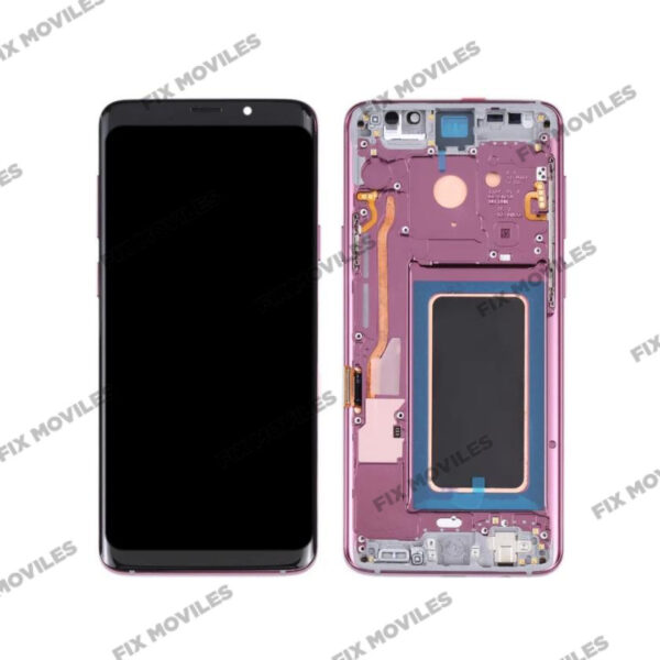 Pantalla Samsung Galaxy S9 G960 Lila con Marco Original Completa SERVICE PACK