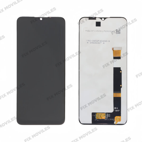 Pantalla TCL 30 SE / 30E / 305 / 306 (6165H, 6156H1, 6165A, 6165A1, 6165S) Negra Completa LCD+TÃ¡ctil