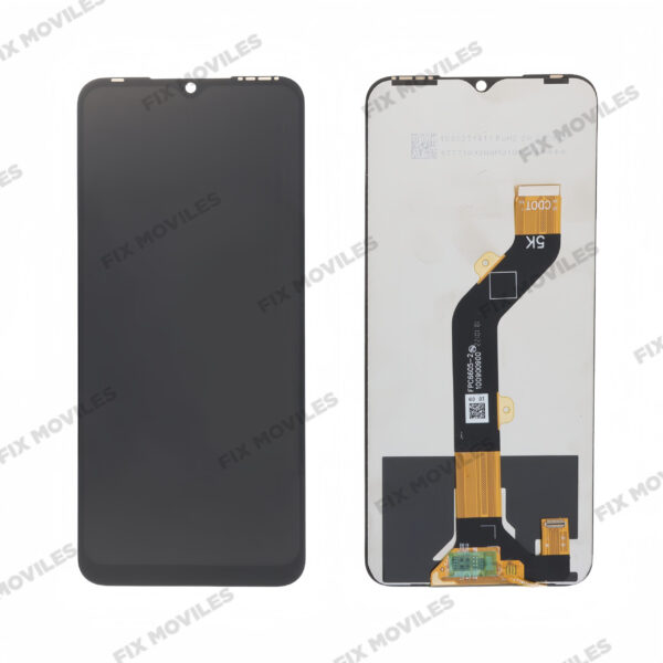 Pantalla Tecno Spark 8C KG5K / Spark Go 2022 / Spark 9T / Spark 9 Negro sin marco LCD+TACTIL Completo EXCELLENT