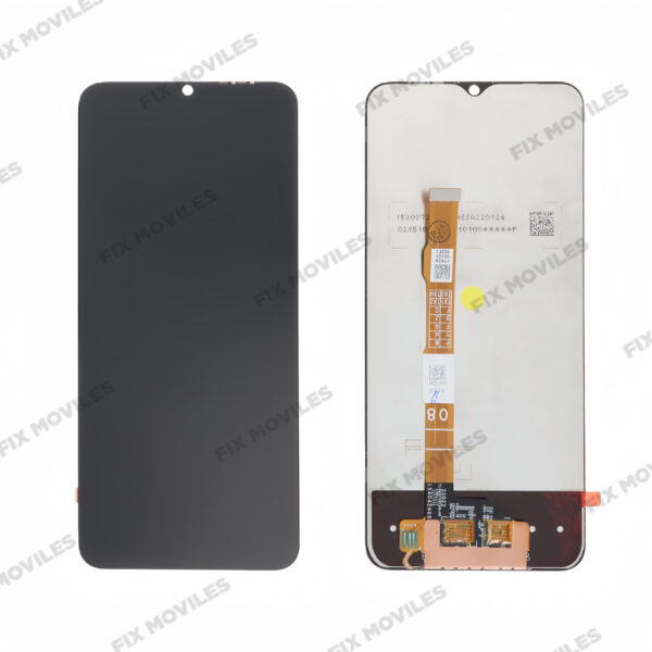 Pantalla VIVO Y76 5G (V2124) / Y76S 5G (V2156A) / Y74 / Y74S (V2009A) / Y55S / Y35 (V2205) / Y33S (V2109) / Sin Marco Negra Completa LCD+Tactil (FLEX 08)