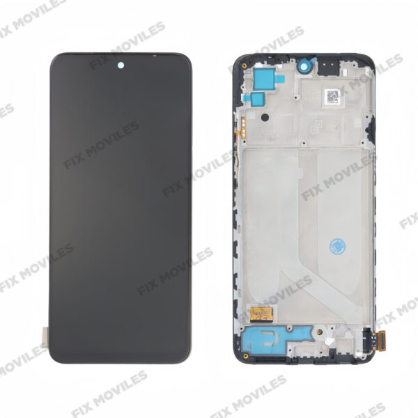 Pantalla Xiaomi Redmi Note 10 / Redmi Note 10S Negra con Marco INCELL